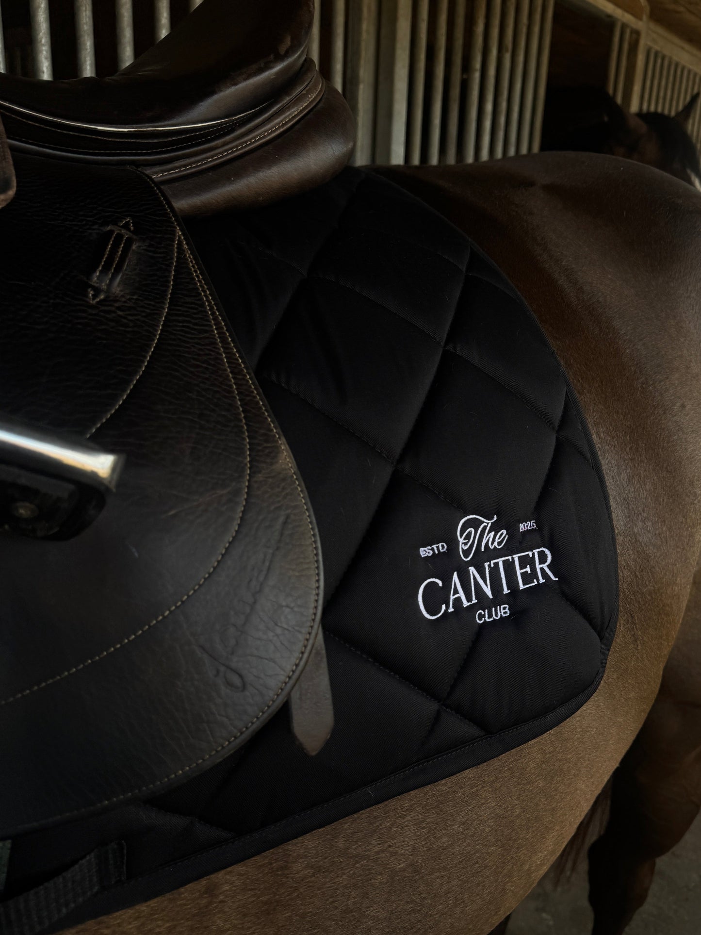 Black Saddle Pad