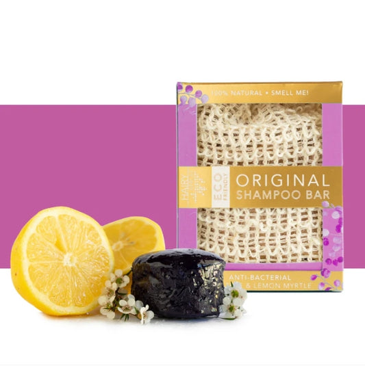 Eco-Friendly Shampoo Bar - PURPLE TONER - anti-bacterial - Tea Tree & Lemon myrtle