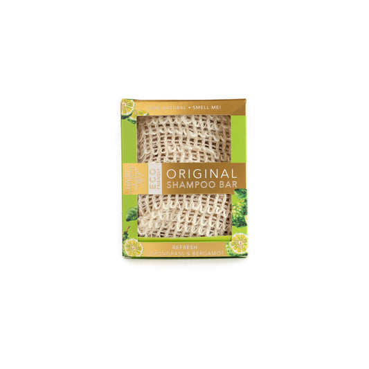 Eco-Friendly Shampoo Bar - Original - REFRESH - Lemongrass & Bergamot